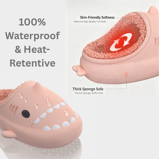 THE CLOUDIES WATERPROOF WINTER SLIPPERS | FAMILY MATCHING CARTOON SLIDES