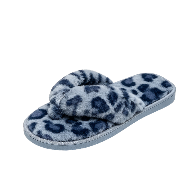 The Cloudies US | Winter Fuzzy Cross-Band Slippers for Women