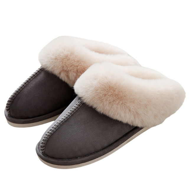The Cloudies US | Winter Fuzzy Cross-Band Slippers for Women & Men