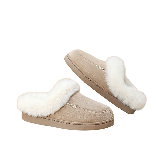 THE CLOUDIES | COZY PLUSH WINTER SLIPPERS - THICK SOLE & NON-SLIP