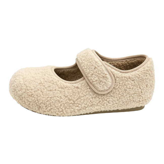 THE CLOUDIES | PLUSH MARY JANE BIRKENSTOCKS - COMFORTABLE WINTER SLIPPERS FOR WOMEN