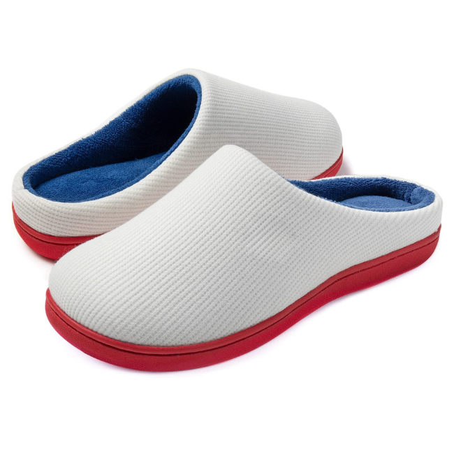 THE CLOUDIES DEEP MEMORY FOAM WINTER SLIPPERS - COZY INDOOR HOUSE SHOES FOR MEN & WOMEN