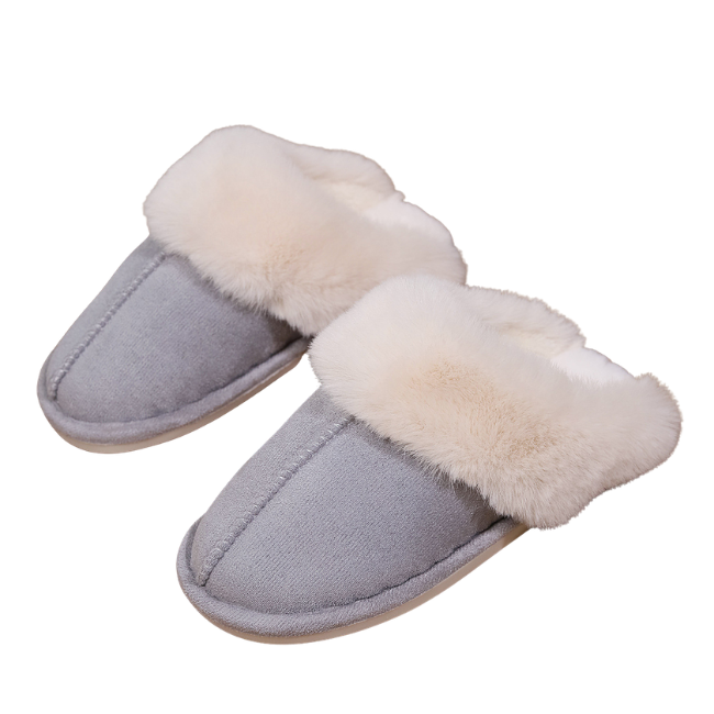 The Cloudies US | Unisex Cozy Fleece Winter Slippers with Thick Sole