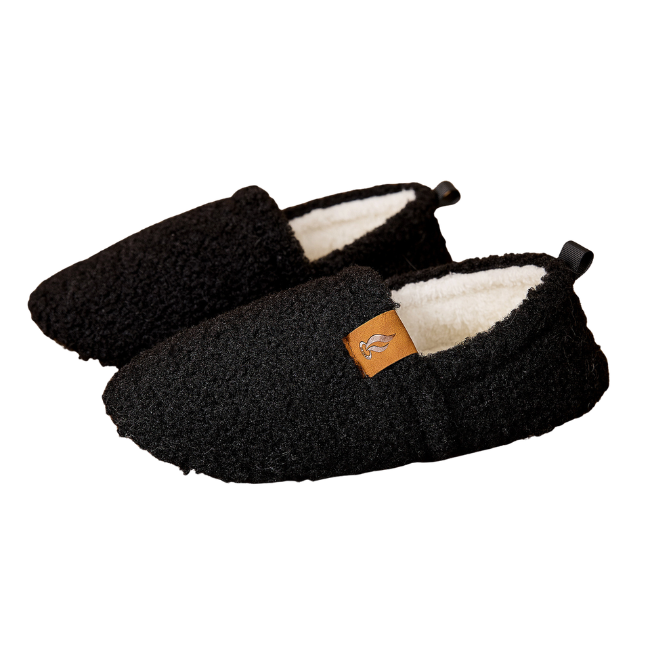 THE CLOUDIES | UNISEX CLOSED-TOE WINTER SLIPPERS - COZY PLUSH & ANTI-SLIP