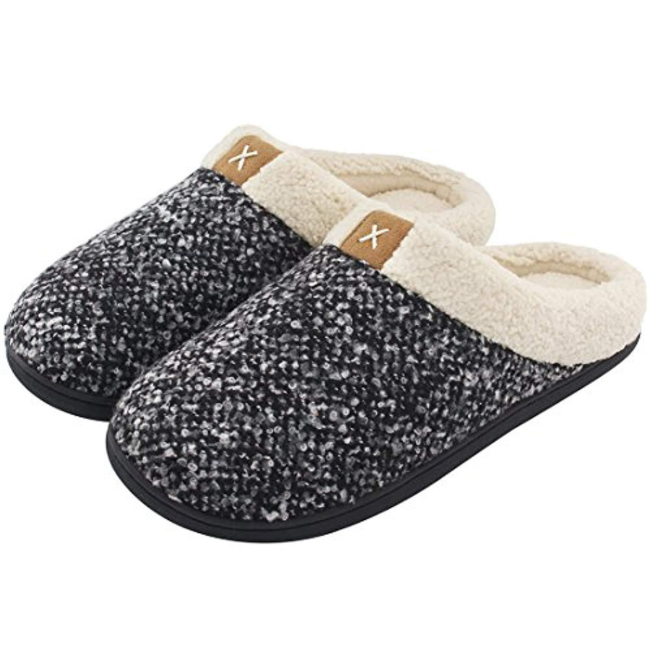 The Cloudies US | Women's Slip-On Memory Foam Indoor Bedroom Slippers