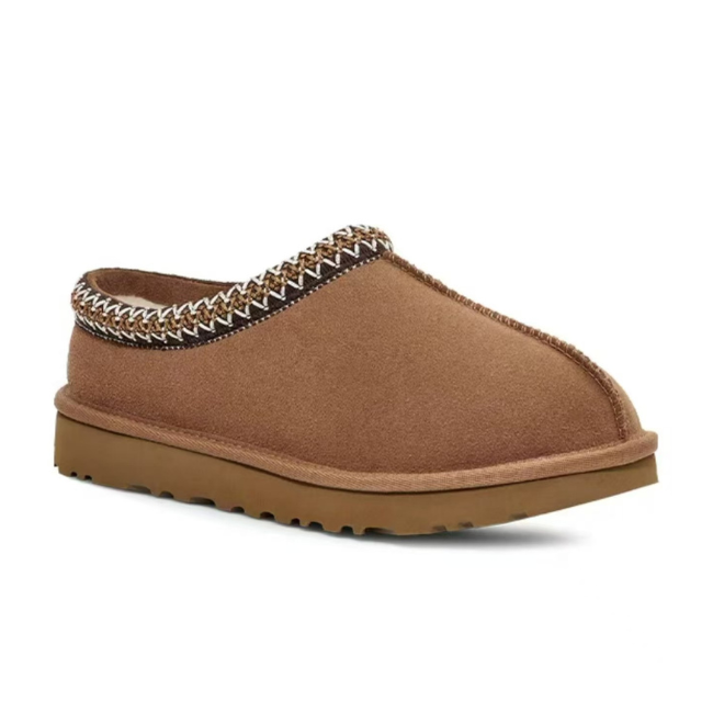 THE CLOUDIES | PLATFORM SHEARLING CLOGS - WARM FLEECE LINING SLIP-ON WINTER SLIPPERS FOR WOMEN