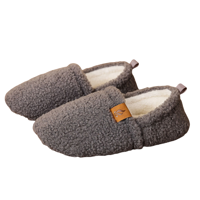 THE CLOUDIES | UNISEX CLOSED-TOE WINTER SLIPPERS - COZY PLUSH & ANTI-SLIP