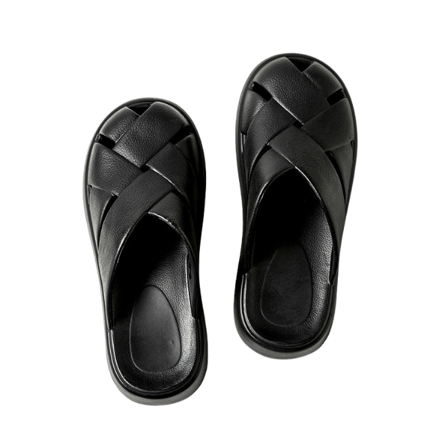 THE CLOUDIES | MODERN 4CM THICK CUSHION MULES - NON-SLIP CLOUD SLIDES
