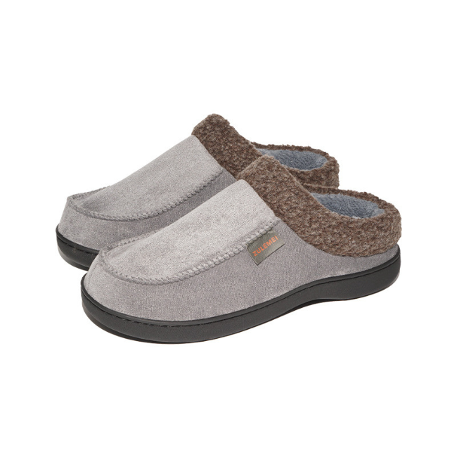 THE CLOUDIES | UNISEX WINTER PLUSH SLIPPERS - COZY SOFT HOUSE SHOES WITH ANTI-SLIP SOLE