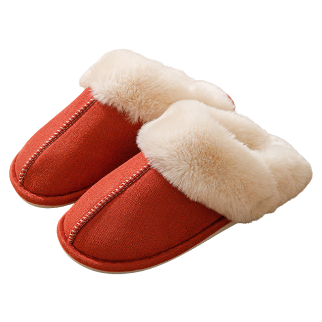 The Cloudies US | Winter Fuzzy Cross-Band Slippers for Women & Men