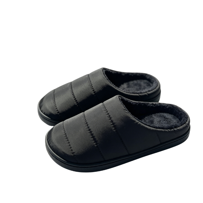 THE CLOUDIES | WATERPROOF MEMORY FOAM SLIPPERS - COZY WINTER HOUSE SHOES FOR MEN & WOMEN