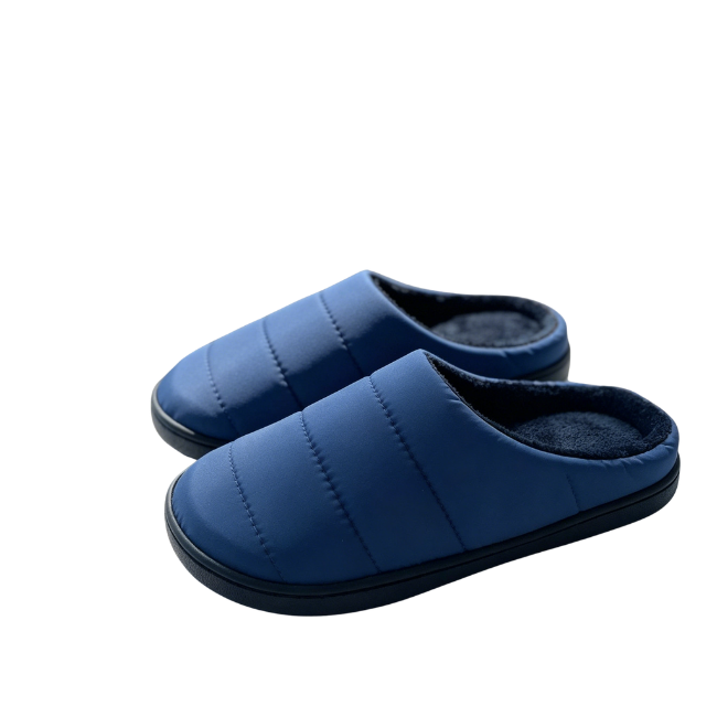 THE CLOUDIES | WATERPROOF MEMORY FOAM SLIPPERS - COZY WINTER HOUSE SHOES FOR MEN & WOMEN