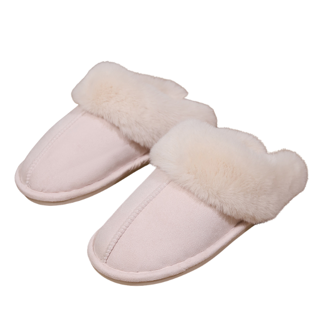 The Cloudies US | Unisex Cozy Fleece Winter Slippers with Thick Sole
