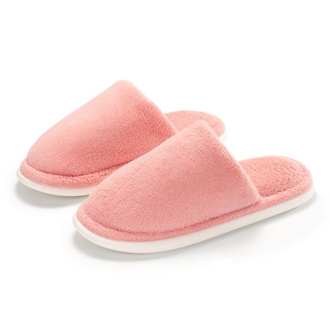 PLUSH INDOOR SLIPPERS WITH SOFT FLEECE LINING - THICK CUSHION, ANTI-SLIP SOLE