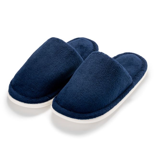 PLUSH INDOOR SLIPPERS WITH SOFT FLEECE LINING - THICK CUSHION, ANTI-SLIP SOLE