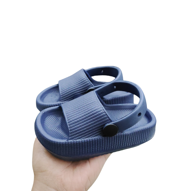 THE MINI CLOUDIES | KIDS' SUMMER SLIDES WITH SECURE BACK STRAP