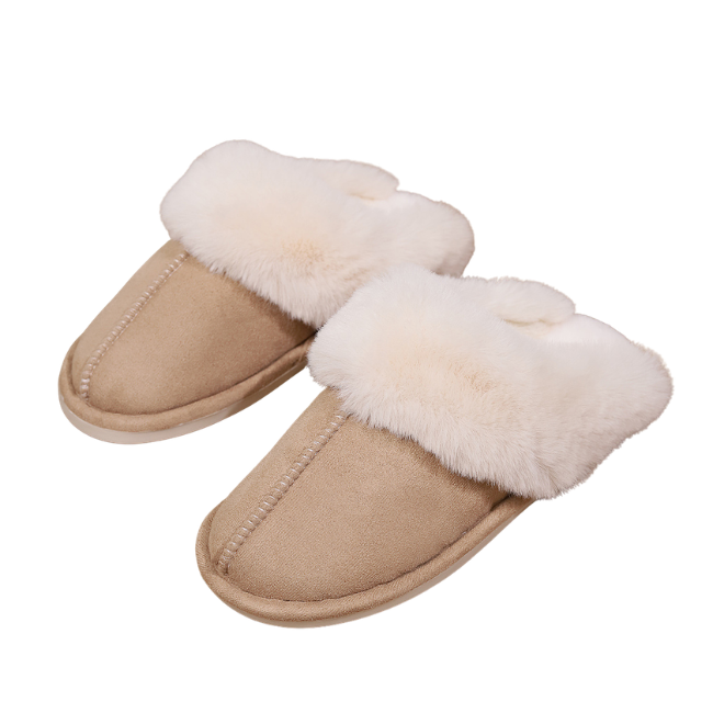 The Cloudies US | Unisex Cozy Fleece Winter Slippers with Thick Sole