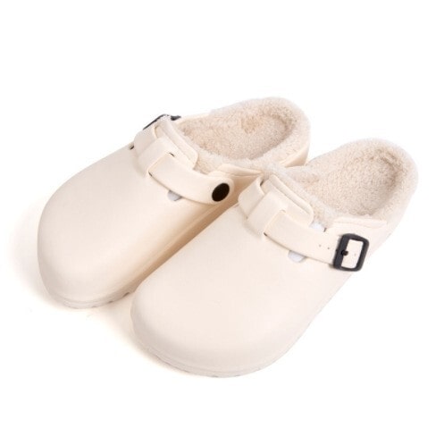 FUR-LINED CLOUD CLOGS – THICK SOLE NON-SLIP ORTHOPEDIC EVA SLIPPERS
