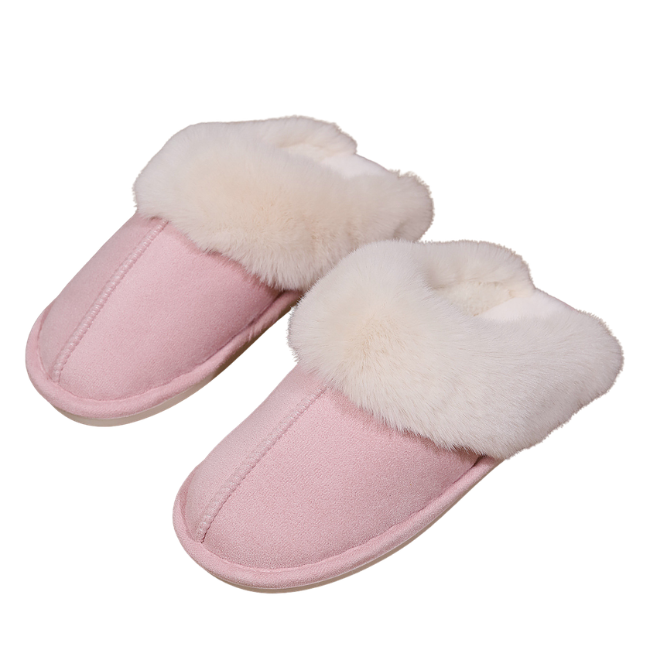 The Cloudies US | Unisex Cozy Fleece Winter Slippers with Thick Sole