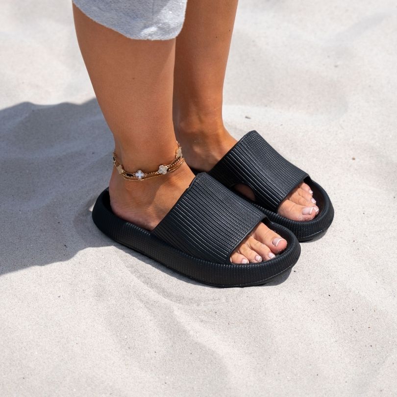 CLOUD THICK EVA SLIDES – WIDE STRAP DESIGN, ANTI-SLIP SOLE & ALL-DAY COMFORT