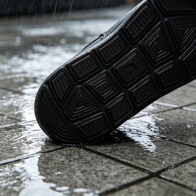 THE CLOUDIES | MEN'S SUMMER CORK SLIDES - LIGHTWEIGHT WATERPROOF BEACH SLIPPERS