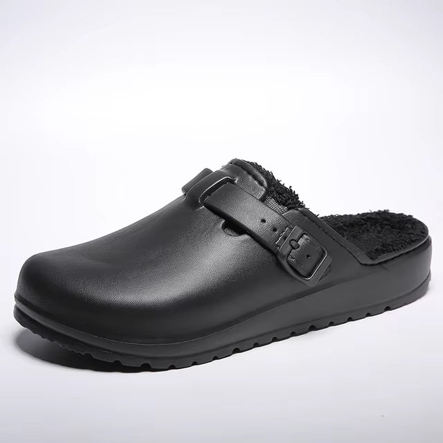 FUR-LINED CLOUD CLOGS – THICK SOLE NON-SLIP ORTHOPEDIC EVA SLIPPERS