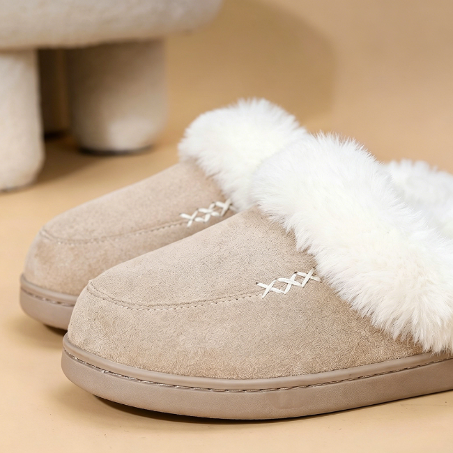 THE CLOUDIES | COZY PLUSH WINTER SLIPPERS - THICK SOLE & NON-SLIP