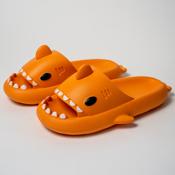 SHARK SLIDES – THICK 3CM EVA COMFORT, ANTI-SLIP SOLE, FUN STYLE FOR ANY OCCASION