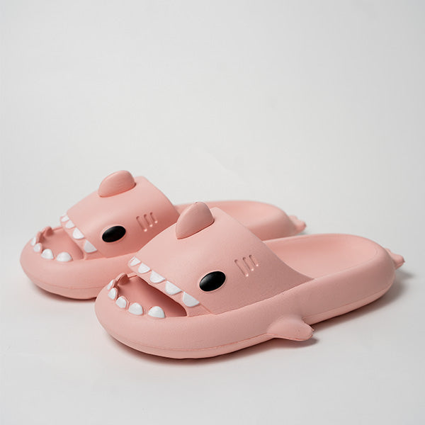 SHARK SLIDES – THICK 3CM EVA COMFORT, ANTI-SLIP SOLE, FUN STYLE FOR ANY OCCASION