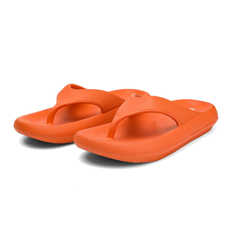 EVA PLATFORM FLIP FLOPS, CUSHIONED NON-SLIP TOE-POST SANDALS