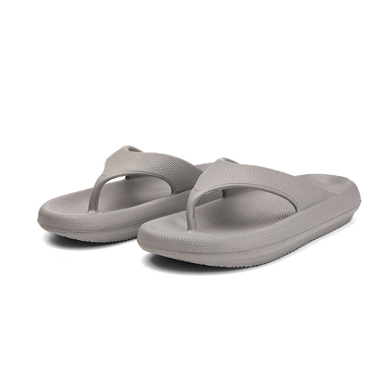 EVA PLATFORM FLIP FLOPS, CUSHIONED NON-SLIP TOE-POST SANDALS