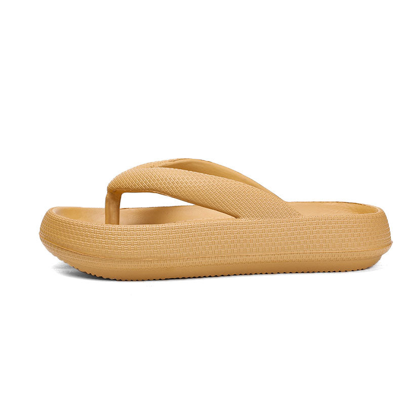 THICK PLATFORM CLOUD FLIP FLOPS FOR PAIN RELIEF - SOFT EVA CUSHION & ANTI-SLIP SOLE