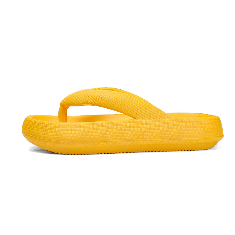 THICK PLATFORM CLOUD FLIP FLOPS FOR PAIN RELIEF - SOFT EVA CUSHION & ANTI-SLIP SOLE