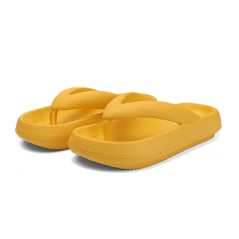 THICK PLATFORM CLOUD FLIP FLOPS FOR PAIN RELIEF - SOFT EVA CUSHION & ANTI-SLIP SOLE