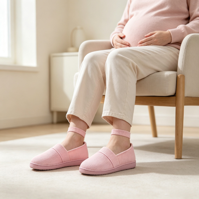 The Cloudies US | Premium Maternity Comfy House Shoes with Arch Support