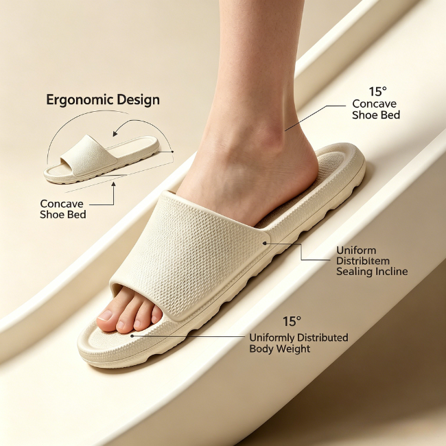 THE CLOUDIES | ERGONOMIC EVA CLOUD SLIDES - ANTI-ODOR SUMMER HOUSE SLIPPERS FOR MEN & WOMEN