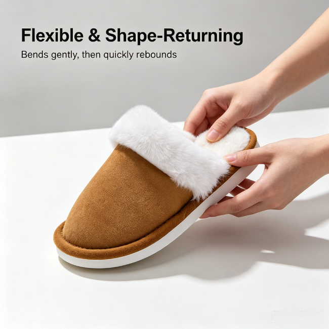 The Cloudies US | Unisex Anti-Slip Winter House Slippers with Soft Fleece Lining