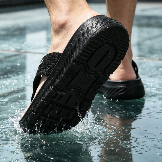 THE CLOUDIES | THICK SOLE MASSAGE FLIP FLOPS - ANTI-SLIP ODOR-RESISTANT SUMMER SANDALS FOR MEN
