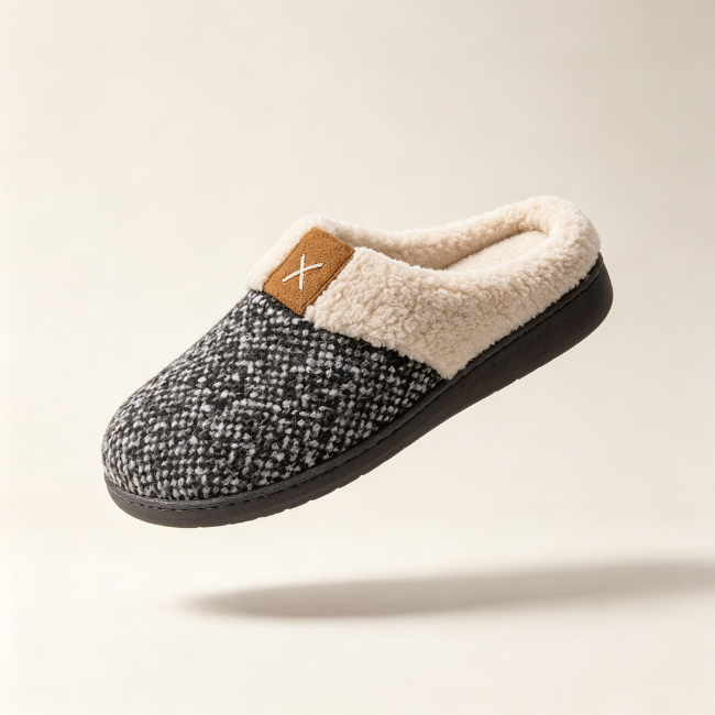 The Cloudies US | Women's Slip-On Memory Foam Indoor Bedroom Slippers