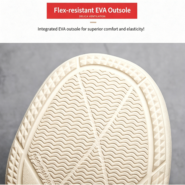 THE CLOUDIES | MEN'S LIGHTWEIGHT CANVAS SLIP-ON MULES - BREATHABLE BACKLESS LOAFERS WITH EVA SOLE