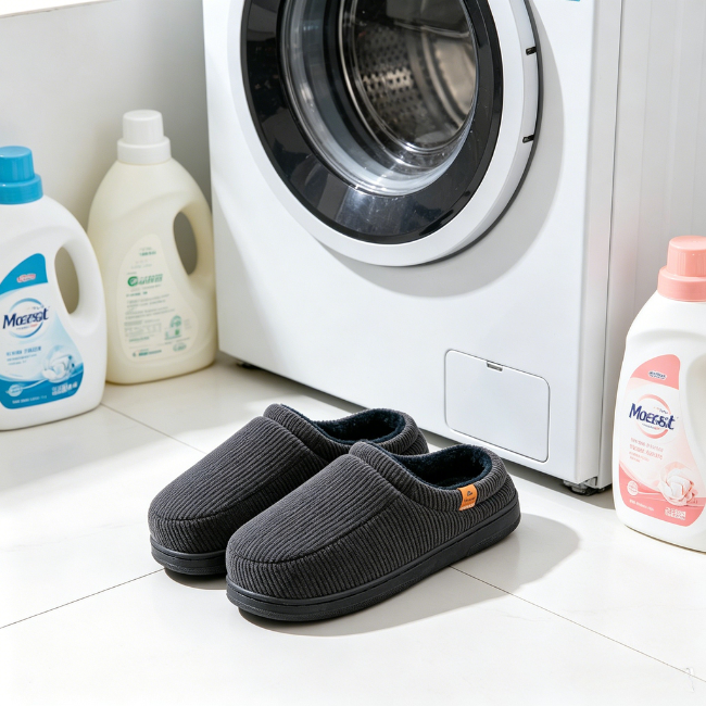 THE CLOUDIES | MEN'S CLASSIC CORDUROY WINTER SLIPPERS WITH DEEP MEMORY FOAM
