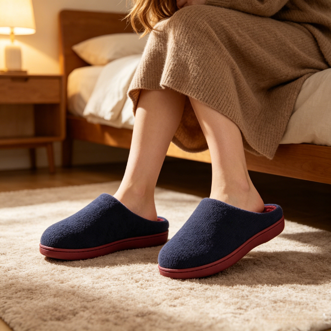 THE CLOUDIES DEEP MEMORY FOAM WINTER SLIPPERS - COZY INDOOR HOUSE SHOES FOR MEN & WOMEN