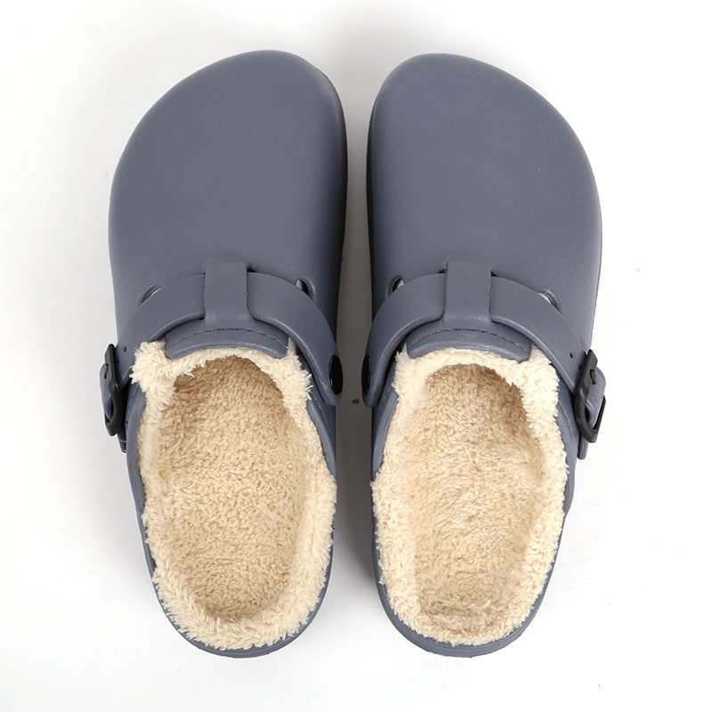 FUR-LINED CLOUD CLOGS – THICK SOLE NON-SLIP ORTHOPEDIC EVA SLIPPERS